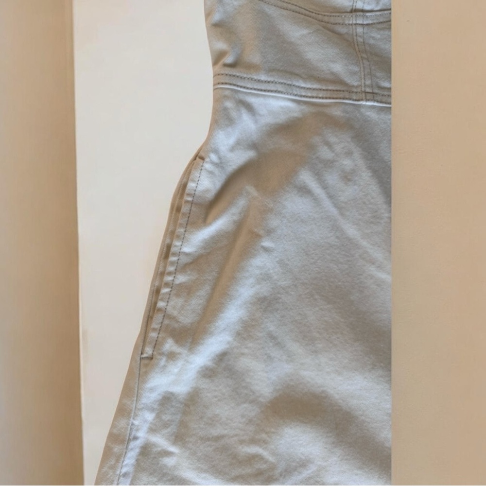 Universal Thread White Denim Button Front Midi Dr… - image 8